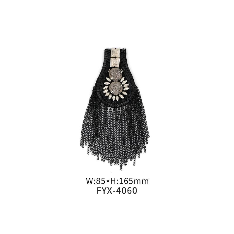 Tassel Epaulet Pendant Chain for DIY Fashion Accessories
