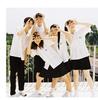 Taiwan High School Uniform Set: Women's JK Short-Sleeve & Long-Sleeve Plus Size Academy Style Graduation Outfit