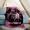 1PC Custom Name Spider Web Dreams Flannel Blanket Versatile,all-season Throw Suitable for the Living Room,bedroom,camping,travel,and Gift