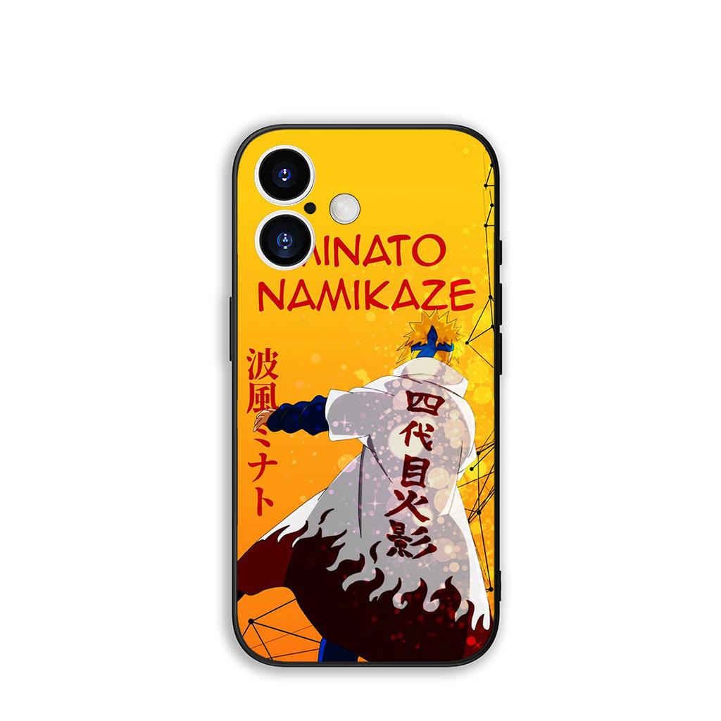 Phone Cover Anime Namikaze Minato Narutos Casing for Apple iPhone 16 15 14 Plus 13 12 Mini 17 Pro Max + ProMax 16E Air 15+ Case