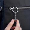 Würfel Schlüsselanhänger Metall Würfelbeutel Anhänger Trendiger Schlüsselanhänger Rucksack Anhänger Spieler Zubehör Geschenk für Männer Frauen