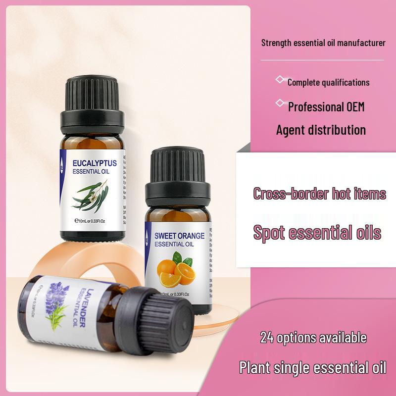 Lavender, Tea Tree, Rose, Sweet Orange & Rosemary Essential Oil for Face Massage & Aromatherapy