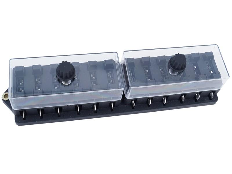 Ceramic Fuse Box, 12 Sockets