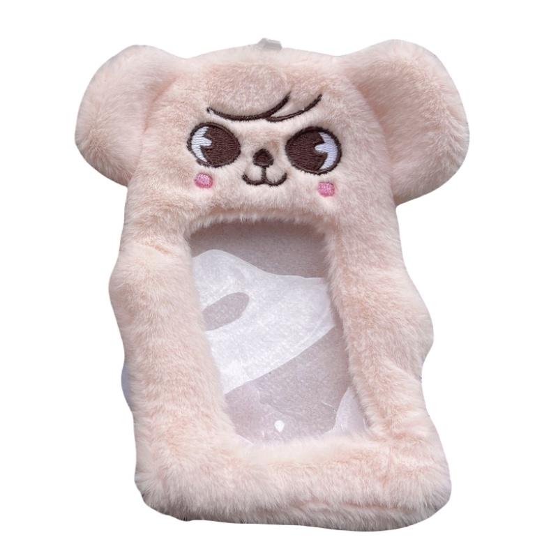 

Феликс Мультяшный Держатель для Карт с Защитой из Кроличьего Меха для Карт Общественного Транспорта PuppyM