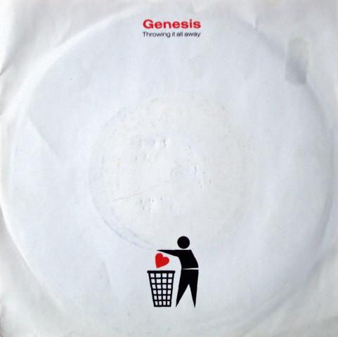 

7inch Record GENESIS - Throwing It All Away GENS5 Virgin 1987 UK Rock Used