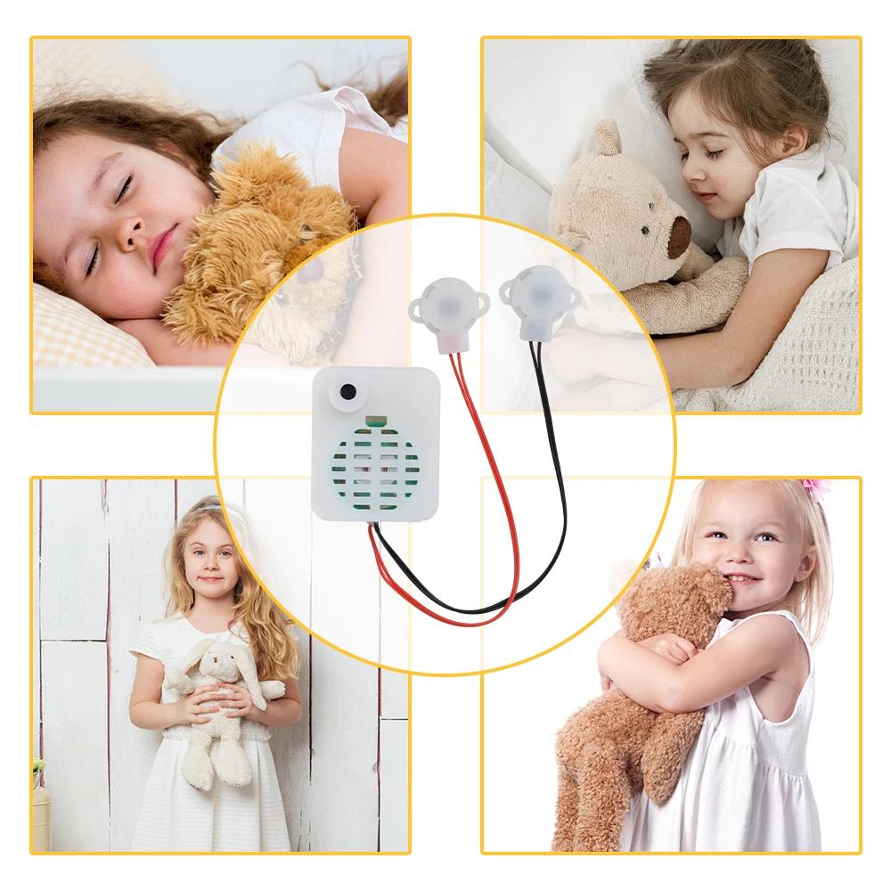 Dual Button Recorder One Record One Play 60 Second Recorder Plush Toy Voice Message Recorder Voice Box Recordable Sound Module