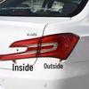 Compatible with 2017-2018 BYD Qin EV300/450 Rear Taillight Assembly, Lens, Brake Light 