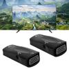 2pcs 1080P Video Converter HDMI Female to VGA Female with 3.5mm Audio Output Cable for Laptop Mobile Phone