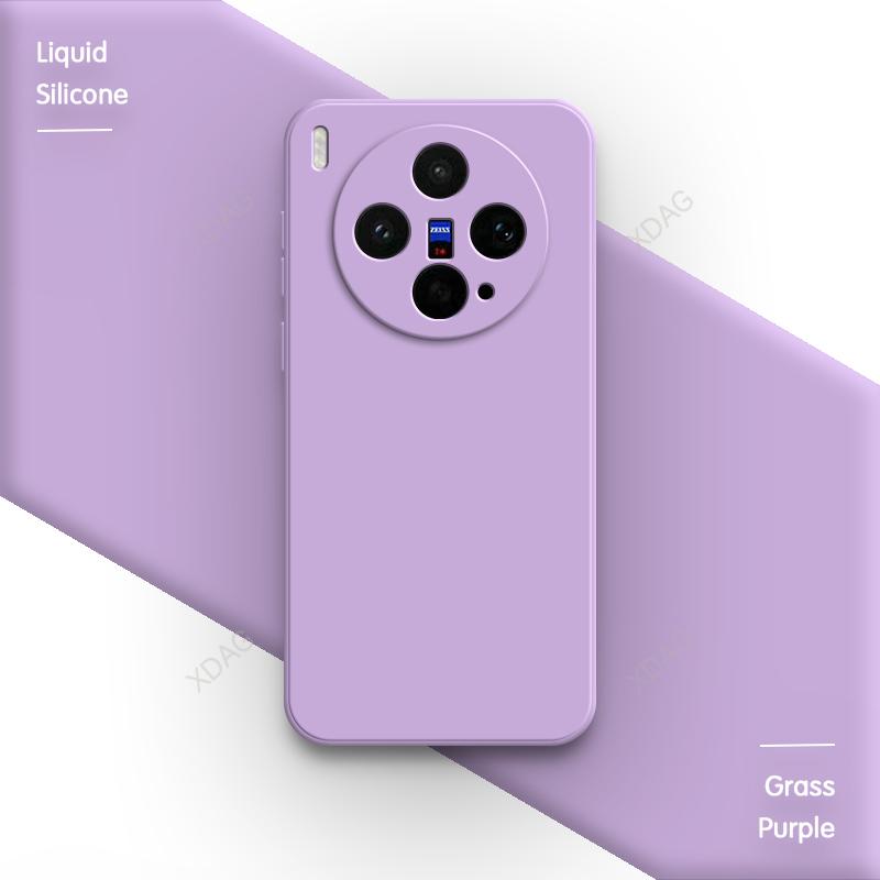 Original Square Liquid Silicone Phone Case for VIVO X300S X300 Ultra Pro FE X300Ultra 5G Luxury Straight Edge Soft Couples Cover