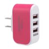 3.1 A Triple USB 3 Port Wall Home Travel AC Charger Adapter for Samsung iPhone