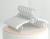 5/10/20Pcs Extendable Baby Nursery Closet Hanger Space Saving Kids Non-slip Clothes Hanger for Girl Boy Toddler Kids