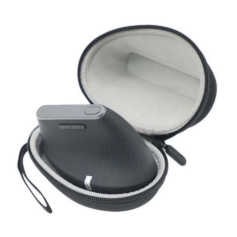 Portable Hard EVA Case Mouse Carrying Storage Bag for MX Vertical Mouse for Travel Office Home, Case Only