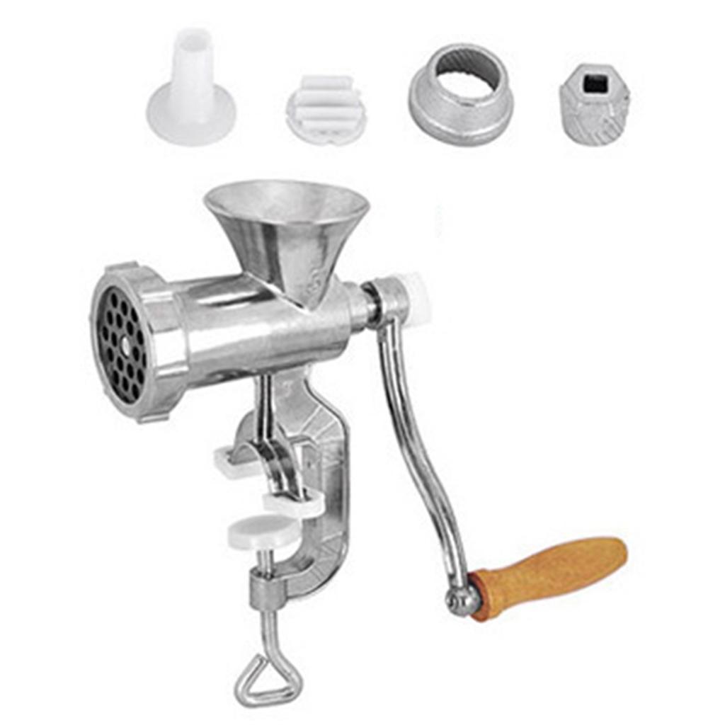 2025+ Manual Mini Meat Mincer Food Processor Grinder Portable Chopper Blender Steel for Beef Fish Home