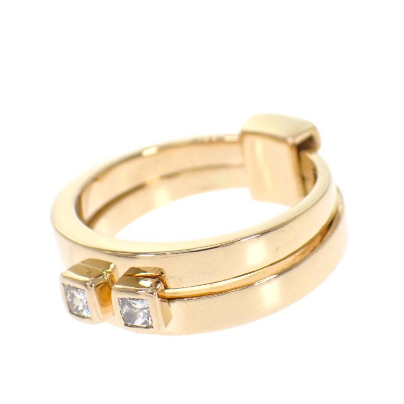 HERMES  #10(JP Size)  Ring K18 Gold Women