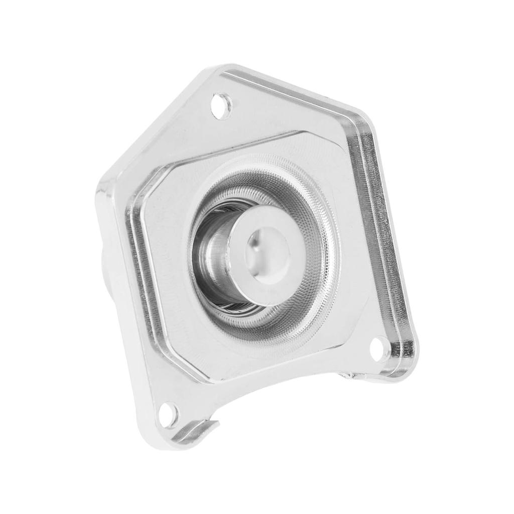 Motorcycle Solenoid Cover Push Starter Button Starter Button Cover Fit for Harley Dyna Street Bob Fat Bob Touring Electra Glide 1991-2017 (Chrome