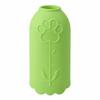 Portable Silicone Dog Outdoor Water Bowl Leaf Design Soft Bowl Dog Water Cup Sleeve Paw Print Pet Water Feeder Bottle Connector