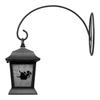 Takasho Solar Light Outdoor Alice Silhouette Lantern Black Garden Light Outdoor Indirect Lighting Waterproof Alice in Wonderland Resin/Glass/Steel TA-