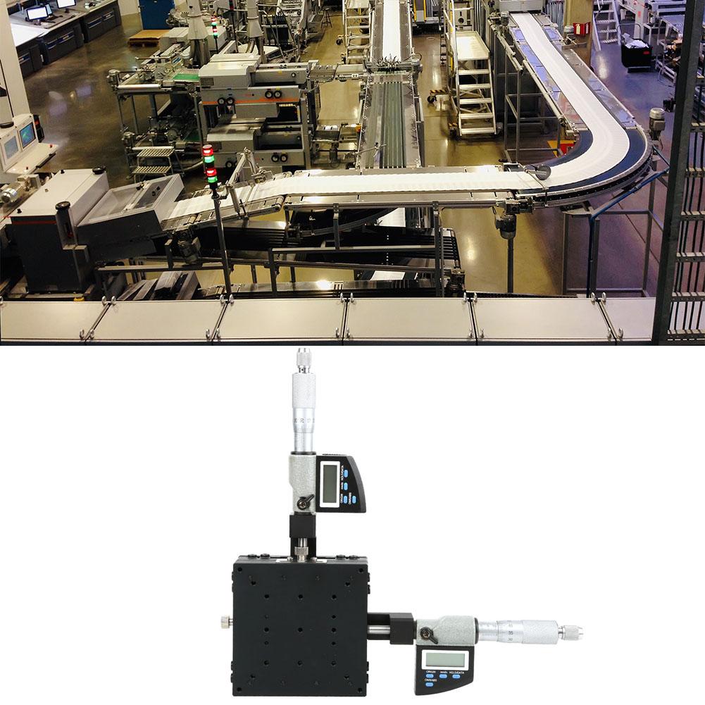 SEMXY100 AC xY Axis 0.002mm Precision Digital Micrometer Fine Tuning Platform Cross Slide