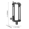 Aluminum Alloy  Cage Rig For 3 Sports- Camera Protective Housing Frame Expansion Bracket