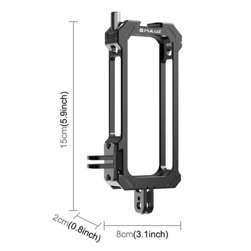 Aluminum Alloy  Cage Rig For 3 Sports- Camera Protective Housing Frame Expansion Bracket