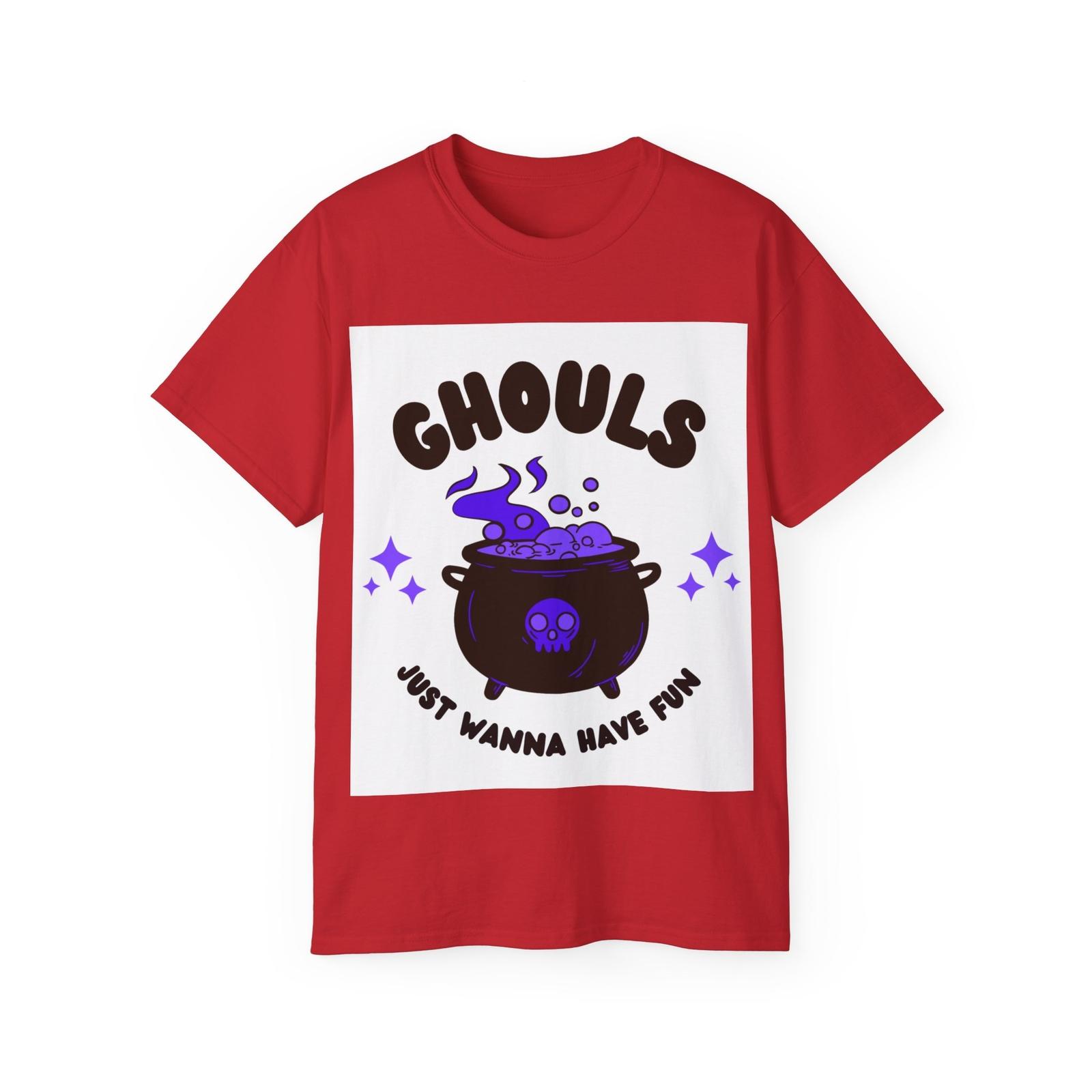 Halloween, Ghouls just want to have fun, Purple S разноцветный