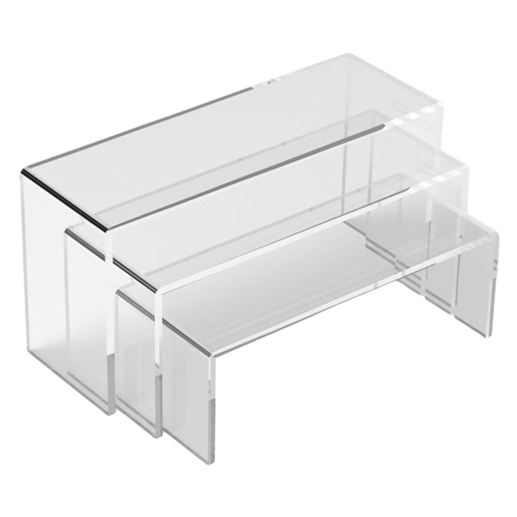 

Vibrant Rainbow Acrylic Display Stand for Buffets Jewelry and Retail Showcase Products in Style