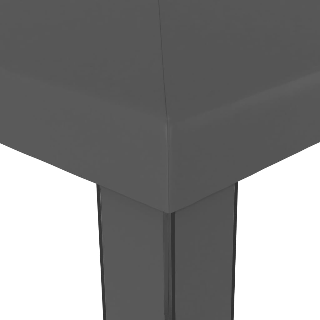 Gazebo with Double Roof 3 X 6 M Anthracite