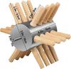 Electric Poultry Plucker: Stainless Steel Semi-Automatic Defeathering Machine for Chickens, Ducks, and Geese.