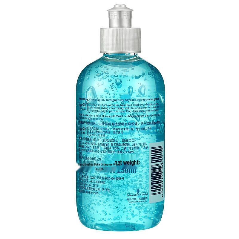 Schwarzkopf GOT2B Ice Peak Refreshing Styling Gel