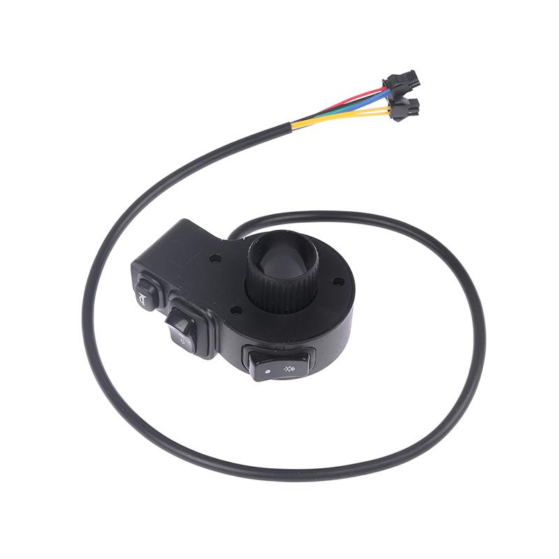 3 In1 Motorcycle Switch Electric Bike Scooter Atv Quad Light Turn Signal Horn On/Off Button For 22Mm Dia Handlebars Motorbike