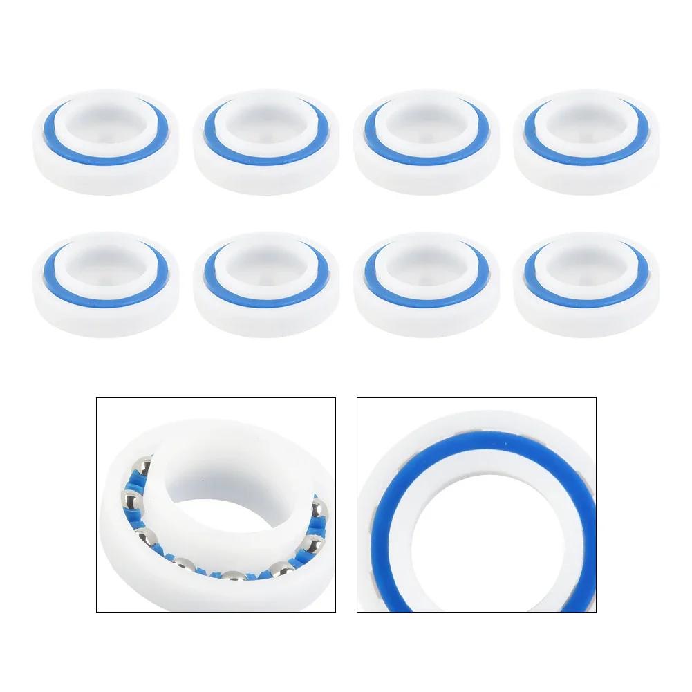 Pool Cleaner Heel And Engine Bearing 8 Pack Connects Quickly Easy To Use R0527000 Replacement Set For MX8