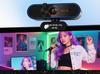 4K Ultra HD Live Streaming Webcam with Microphone for Computers and Laptops