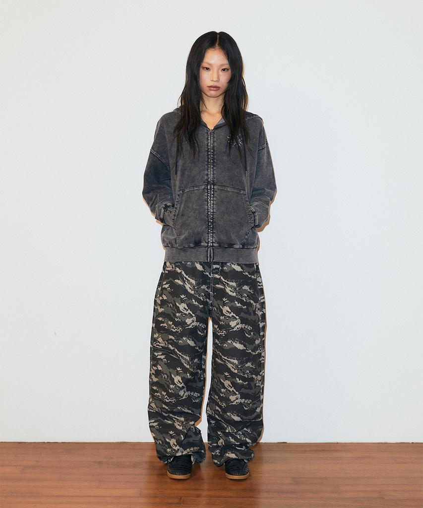 Maha Grid Tiger Camo Wide Pants Khaki(Mg2Gsmpa11A)