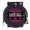 [Genuine Product] ERNIE BALL 6081 Instrument Cable, 10 Feet, Braided Instrument Cable, 3.05m, Black