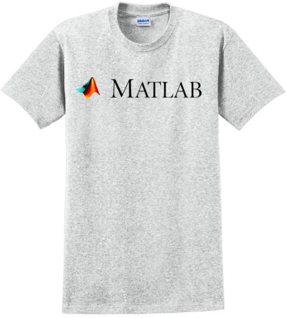 Футболка с логотипом языка программирования MATLAB от Mathworks XL
