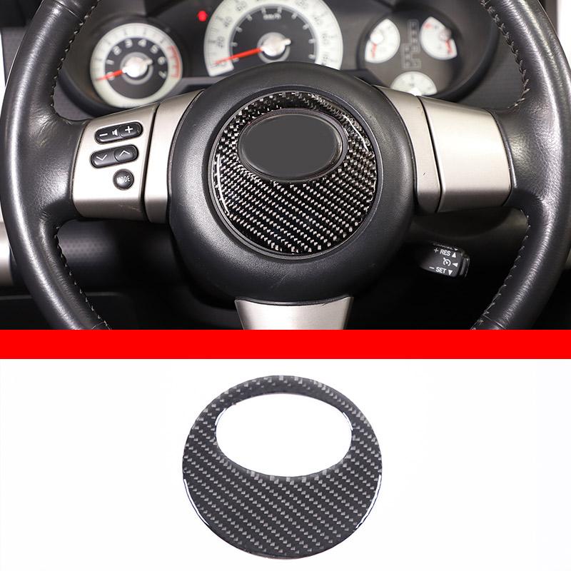 Soft Carbon Fiber For Toyota FJ Cruiser 2007-2025 Car Center Control Interior Sticker Car Modification Accessories