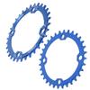 FMFXTR Bike Chainring Bicycle Narrow Wide 104 BCD 32T Round Chainring for Mountain Bike BicycleBlue