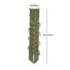 Bohemian Macrame Wall Hanging Tapestry with Hat Display Rack - Hand-Woven Colorful Tassel Cap Storage Suitable for Hats Not Included Wall-Mounted