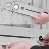 Alloy Tile & Glass Hole Locator Adjustable Angles with Antislip Base Builtin Water Cooling System For Various Materials