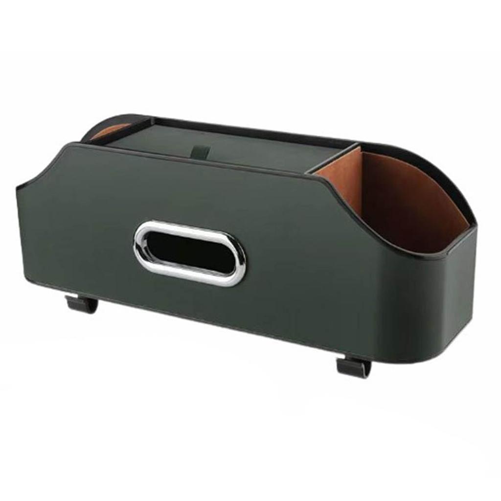 Multifunctional Car Back With Plastic Storage Box And Cup Holder For Travel Thing