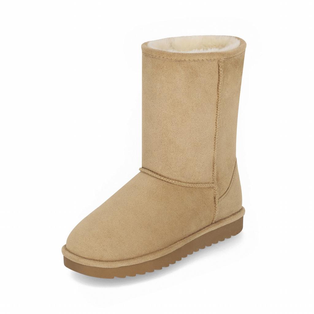 Elcanto Intense Women'S Suede Fur Boots 2Cm Lcwa14I34V