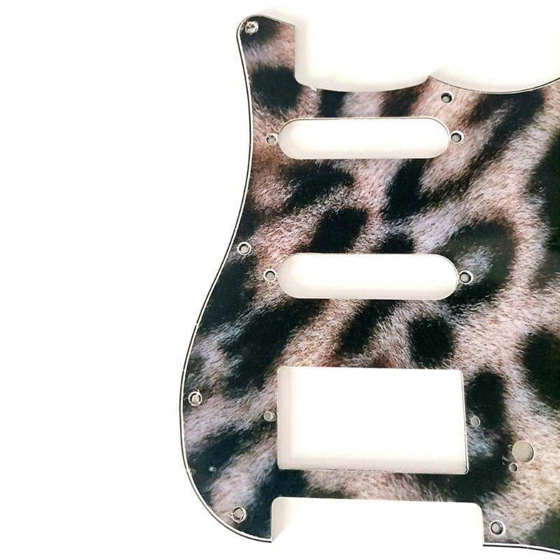 4-lagiges 11-Loch Gitarren-Bass-Schlagbrett Kratzschutz Pickguards für 6-Saiten Standard-Bassgitarre Musikinstrumententeil