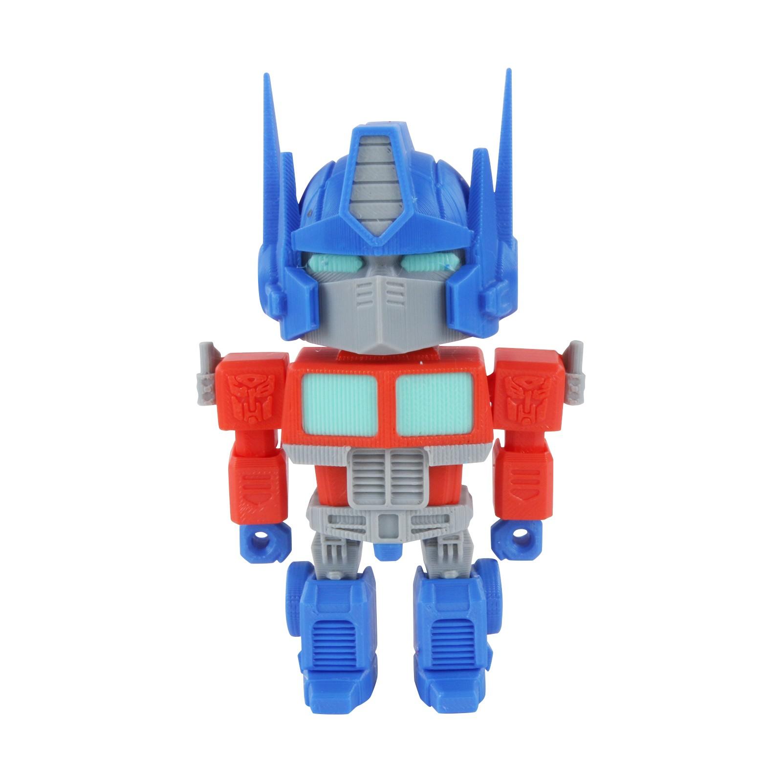 

3D-печатная модель игрушечного робота, игрушка-украшение, подвижная модель робота One Size