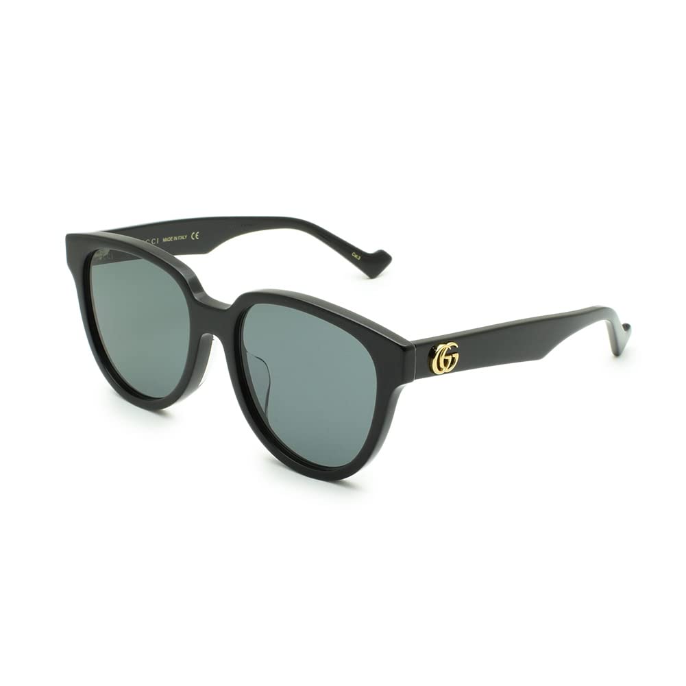 Gucci Asian GG0960SA Grey Women's Sunglasses, Fit, 002, Black,