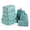 7pcs Foldable Clothes Sorting Bag Waterproof Packing Cubes Simple Design Travel Storage Bag  Shoes
