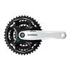 Shimano Altus 8-speed Crankset. 175 42/32/22 CUAD. Black