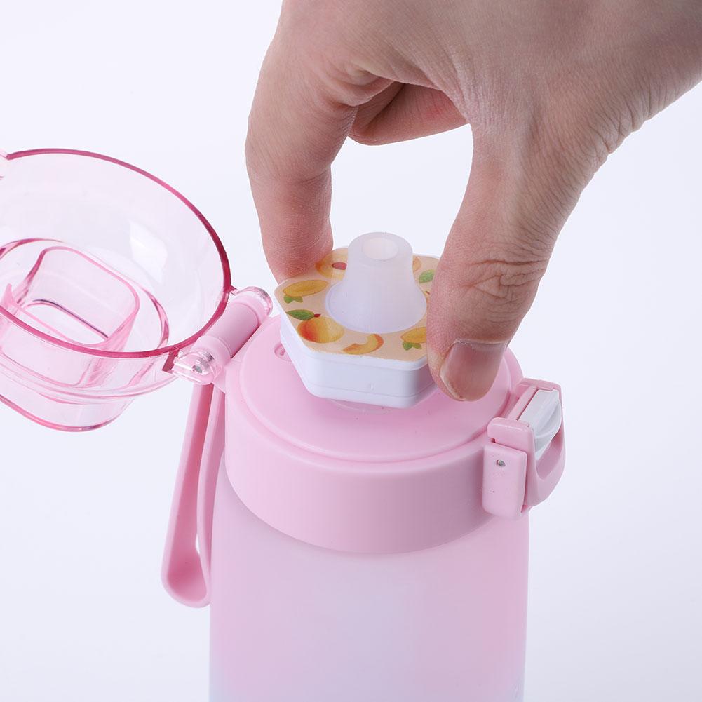600ML Air Water Bottle Drinking Cup Scent Water Cup Tritan with 7 Flavour Pods Fruit Fragrance Water Bottle  for Outdoor Sports
