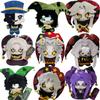 Gruselige Zirkus Pierrot Harlekin Plüschtier Anhänger Anime Spiel Zubehör Spielzeug Geschenk