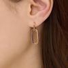 [LsSHOP] 14K Cornice Link Earrings (Gold Plated)_LJ5213BRE