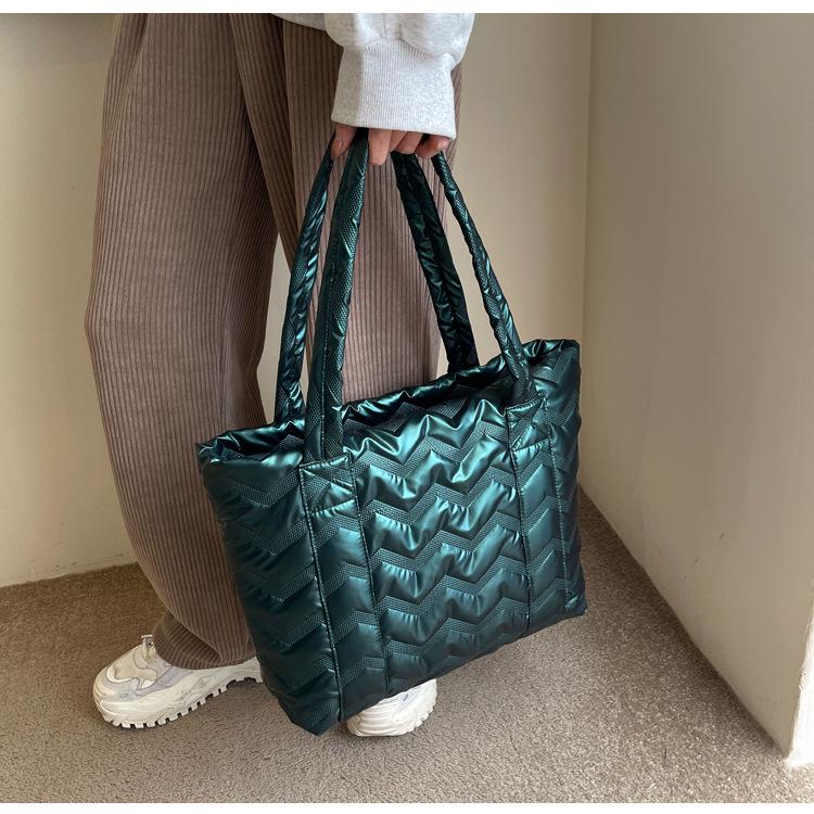 Borsa Tote in Cotone Versatile e Leggera 2025 - Borsa a Spalla Casual da Donna ad Alta Capacità